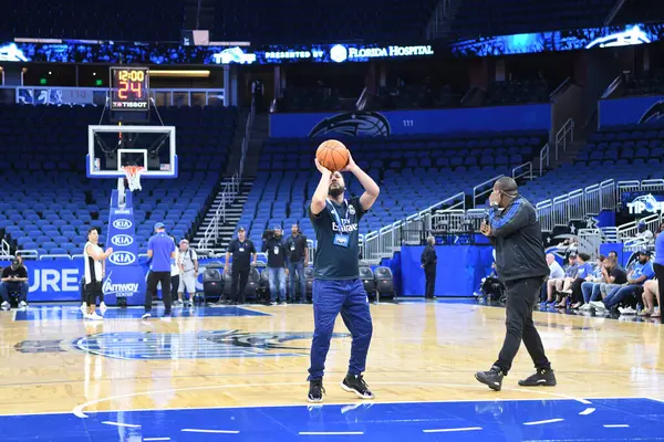 Orlando Magic Värd För Övning Amway Center Orlando Florida Den — Stockfoto