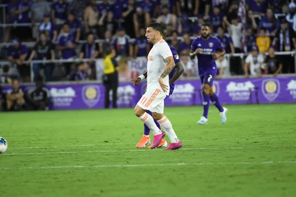 Orlando City Empfängt Den Atlanta United Während Des Cup Exploria — Stockfoto