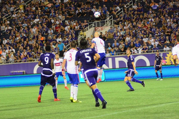 Orlando City Hospeda Toronto Estádio Mundial Camping Orlando Florida Agosto — Fotografia de Stock