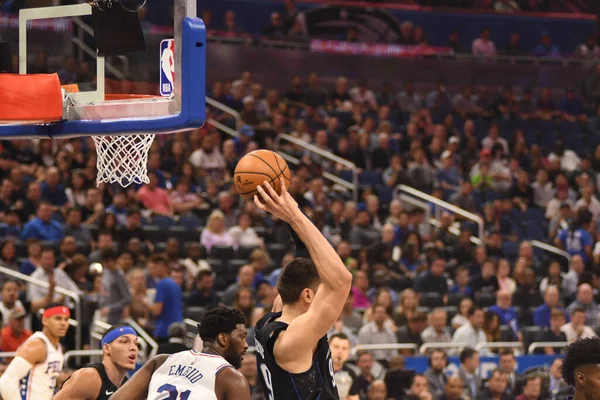 Orlando Magic Host Philadelphia 76Ers Amway Arena Orlando Florida Maandag — Stockfoto