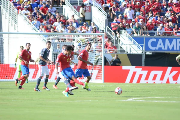 Costa Rica Face Paraguay Copa America Centenario Camping World Stadium — Stock Photo, Image