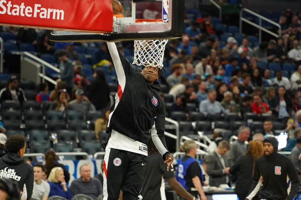 Orlando Magic Host Clippers Amway Center Orlando Florida Sunday January — Stock Photo, Image