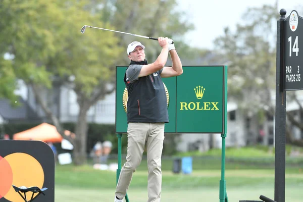 Durante Rodada Final Arnold Palmer Invitational 2020 Bay Hill Club — Fotografia de Stock