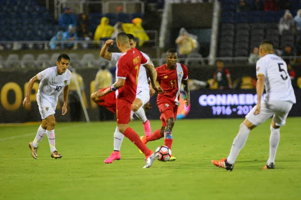 Bolivie Affronte Panama Lors Copa American Centenario Orlando Floride Camping — Photo