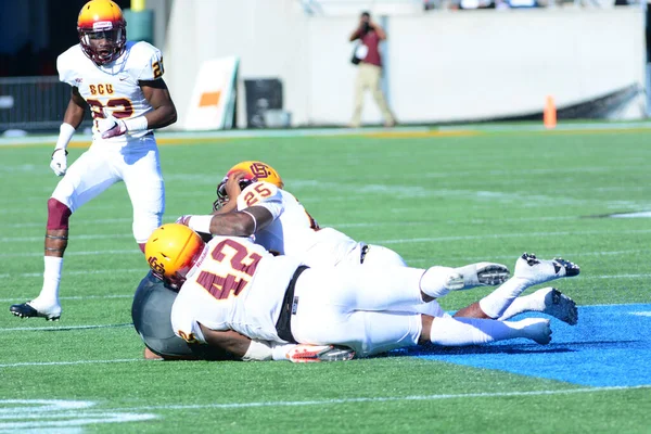 Florida Rattlers Enfrentan Bethune Cookman Wildcats Durante Los Clásicos Florida —  Fotos de Stock