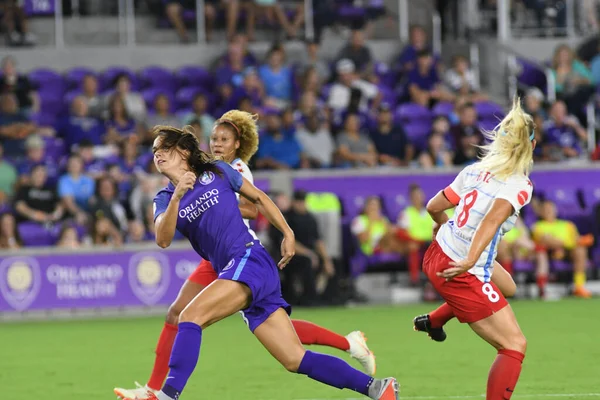 Orland Pride Host Chicago Red Stars Exploria Stadium August 2018 — Stock Photo, Image