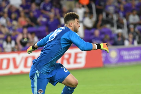 Orlando City Host Toronto Exploria Stadium Orlando Florida July 2018 — Stock Photo, Image