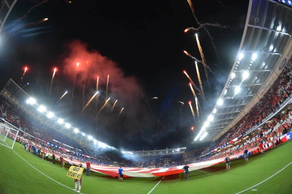 Match Qualification Pour Coupe Monde Orlando City Stadium Usa Panama — Photo