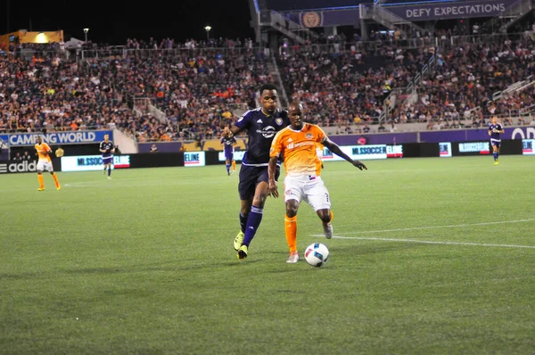 Orlando City Sediou Houston Dynamo Julho 2016 Camping World Stadium — Fotografia de Stock