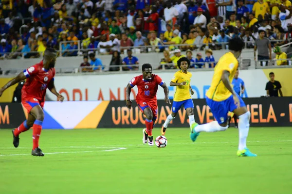 Brasilien Trifft Bei Der Copa America Centenario Orlando Florida Juni — Stockfoto