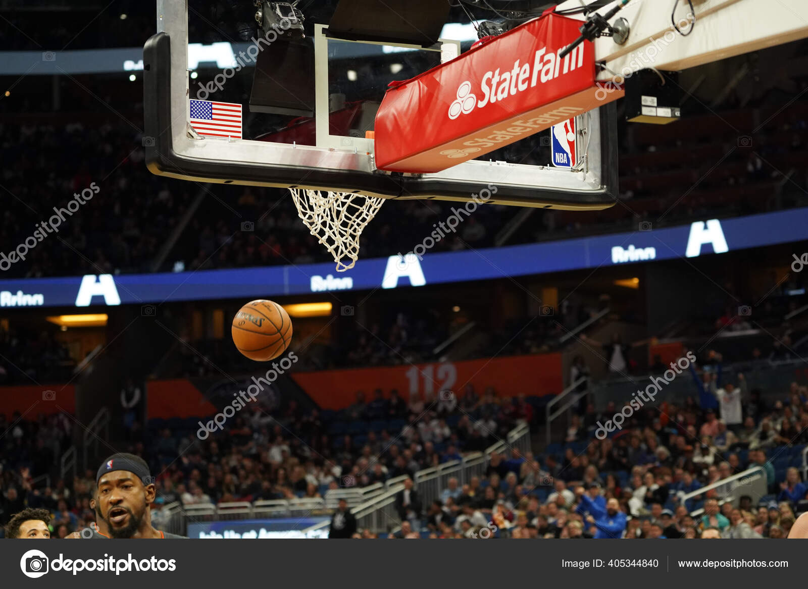 Jogo Basquete Amway Center Orlando Florida Quarta Feira Janeiro 2020 —  Fotografia de Stock Editorial © headlinephotos #405344840