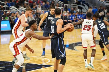 Orlando Magic 1 Şubat 2020 tarihinde Orlando Florida 'daki Amway Center' da Miami Heat 'e ev sahipliği yaptı.. 