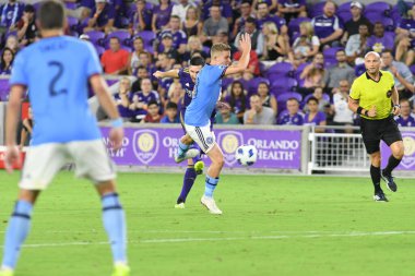 Orlando City 26 Temmuz 2018 'de Florida Exploria Stadyumu' nda NYC FC 'ye ev sahipliği yaptı. Fotoğraf: Marty Jean-Louis