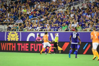 Orlando City SC, 8 Temmuz 2016 'da Orlando Florida' daki Camp World Stadyumu 'nda Houston Dynamo' ya ev sahipliği yaptı..
