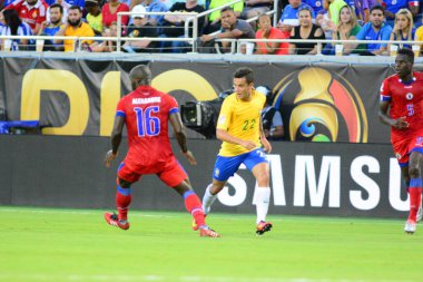 Brezilya, 8 Haziran 2016 tarihinde Orlando Florida 'daki Copa America Centenario' da Haiti ile karşılaştı..