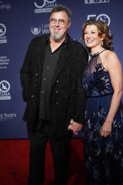 15 Ekim 2019 'da Nashville, Tennessee' deki Linbscome Üniversitesi 'nde verilen 50. GMA Dove Ödülleri sırasında kırmızı halı.