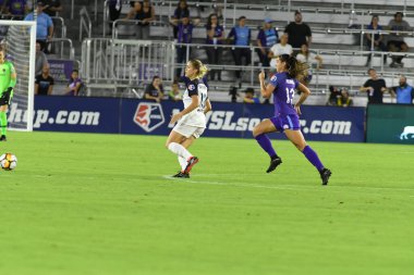 Orlando Pride, 23 Mayıs 2018 'de Orlando Florida' daki Exploria Stadyumu 'nda Kuzey Carolina Cesareti' ne ev sahipliği yapmaktadır..  