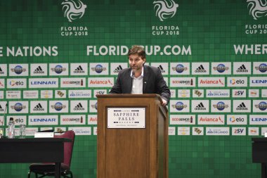 Basın Konferansı futbolcularının görüntüsü