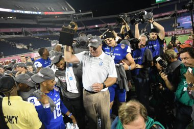 Georgia State Face Batı Kentucky Cure Bowl sırasında 16 Aralık 2017 'de Orlando Florida' daki Citrus Bowl 'da.  