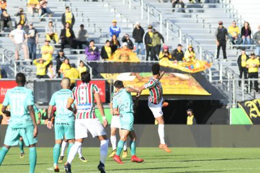 Fluminense, Florida Kupası 'nda 15 Ocak 2018' de Orlando Florida 'da oynanan Spektrum Stadyumu' nda Barcelona SC 'ye karşı..  