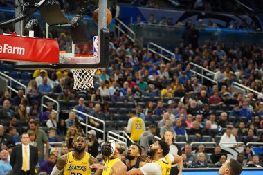 Orlando Magic 11 Aralık 2019 Çarşamba günü Orlando Forida 'daki Amway Center' da Los Angeles Lakers 'a ev sahipliği yaptı..  