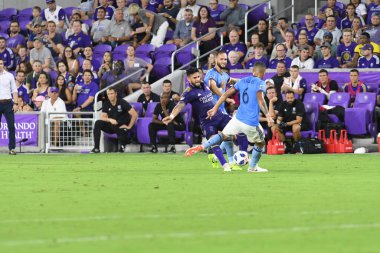 Orlando City 26 Temmuz 2018 'de Florida Exploria Stadyumu' nda NYC FC 'ye ev sahipliği yaptı. Fotoğraf: Marty Jean-Louis