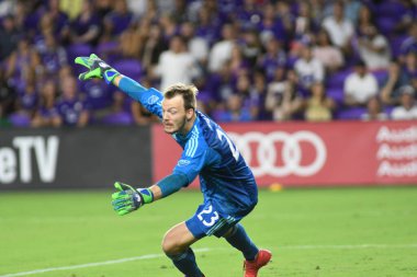 Orlando City SC, 22 Eylül 2018 'de Florida Exploria Stadyumu' nda Houston Dynamo 'yu ağırladı..