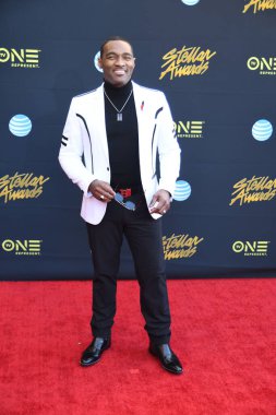 24 Mart 2018 Cumartesi günü Las Vegas 'taki Orleans Resort' ta düzenlenen 33. Yıldız Ödülleri Kırmızı Halı sırasında ünlüler.