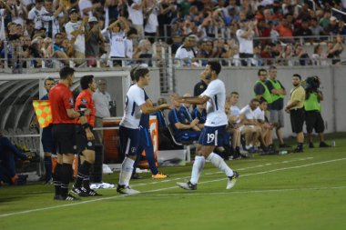 Paris Saint-Germain, Tottenham Hotspur 'a karşı 22 Temmuz 2017' de Orlando Florida 'daki Citrus Bowl' da.   
