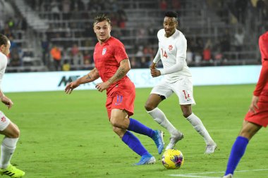 Amerikan Futbol Takımı 15 Kasım 2019 Cuma günü Orlando Florida 'daki Exploria Stadyumu' nda oynanan Concacaf Uluslar Ligi karşılaşmasında Kanada 'ya ev sahipliği yapmaktadır.