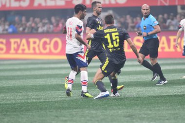 1 Ağustos 2018 tarihinde Atlanta 'daki Mercedez Benz Stadyumu' nda tüm yıldızlar Juventus 'a karşı.. 