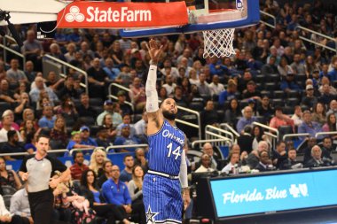 Orlando Magic 14 Mart 2019 Perşembe günü Orlando Florida 'daki Amway Center' da Cleveland Cavaliers 'a ev sahipliği yaptı..