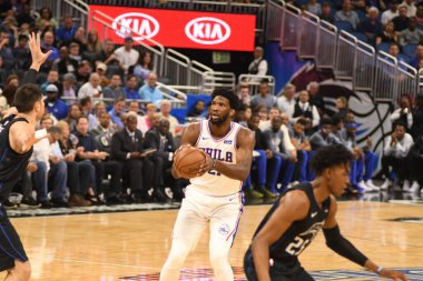 Orlando Magic, Philadelphia 76ers 'ı 14 Kasım 2018' de Orlando Florida 'daki Amway Center' da ağırlıyor.. 