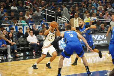 Orlando Magic 10 Kasım 2019 'da Indiana Pacers' ı Amway Center 'da ağırlıyor. Fotoğraf: Marty Jean-Louis