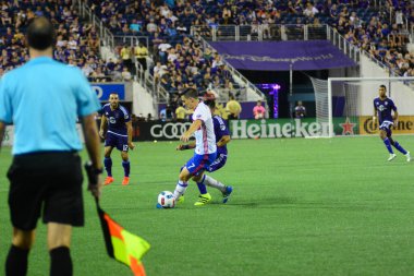 Orlando City, 24 Ağustos 2016 'da Orlando Florida' daki Kamp Dünyası Stadyumunda Toronto FC 'ye ev sahipliği yaptı..