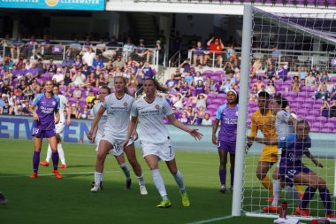Orlando Pride 14 Nisan 2019 'da Orlando City Stadyumu' nda Portand Thorns 'a ev sahipliği yapıyor.