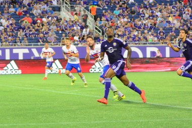 Orlando City, 24 Ağustos 2016 'da Orlando Florida' daki Kamp Dünyası Stadyumunda Toronto FC 'ye ev sahipliği yaptı..