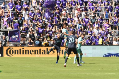 Orlando City SC 20 Nisan 2019 'da Orlando City Stadyumu' nda Vancouver Whitecaps 'a ev sahipliği yapıyor..  