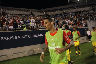 Paris Saint-Germain, Tottenham Hotspur 'a karşı 22 Temmuz 2017' de Orlando Florida 'daki Citrus Bowl' da.  