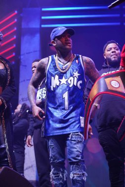 MTV Wild n Out Tour sunucusu Nick Cannon 5 Mart 2020 Perşembe günü Orlando Florida 'daki Amway Center' da.  