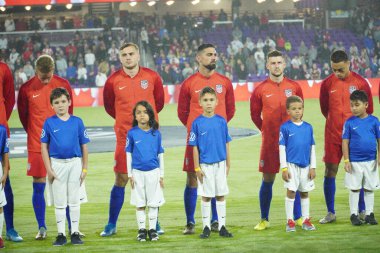 Amerikan Futbol Takımı 15 Kasım 2019 Cuma günü Orlando Florida 'daki Exploria Stadyumu' nda oynanan Concacaf Uluslar Ligi karşılaşmasında Kanada 'ya ev sahipliği yapmaktadır.