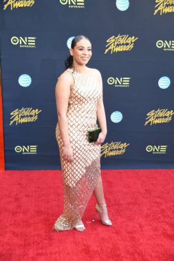 24 Mart 2018 Cumartesi günü Las Vegas 'taki Orleans Resort' ta düzenlenen 33. Yıldız Ödülleri Kırmızı Halı sırasında ünlüler.