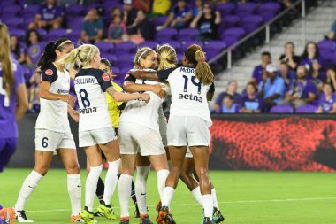 Orlando Pride, 23 Mayıs 2018 'de Orlando Florida' daki Exploria Stadyumu 'nda Kuzey Carolina Cesareti' ne ev sahipliği yapmaktadır..  