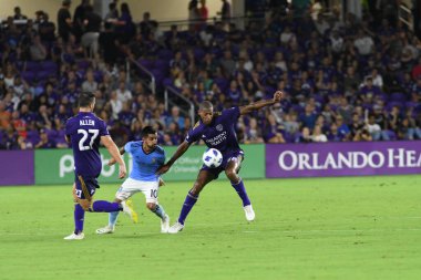 Orlando City 26 Temmuz 2018 'de Florida Exploria Stadyumu' nda NYC FC 'ye ev sahipliği yaptı. Fotoğraf: Marty Jean-Louis