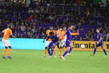 Orlando City SC, 22 Eylül 2018 'de Florida Exploria Stadyumu' nda Houston Dynamo 'yu ağırladı..