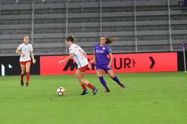 Orland Pride, 25 Ağustos 2018 'de Orlando Florida' daki Exploria Stadyumu 'nda Chicago Red Stars' a ev sahipliği yapıyor..  
