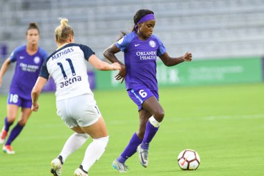 Orlando Pride, 23 Mayıs 2018 'de Orlando Florida' daki Exploria Stadyumu 'nda Kuzey Carolina Cesareti' ne ev sahipliği yapmaktadır..  