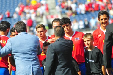 Kosta Rika, Copa America Centenario sırasında Paraguay ile Orlando Florida 'daki Dünya Kampı Stadyumu' nda karşılaştı.. 