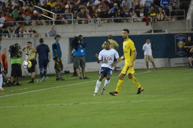 Paris Saint-Germain, Tottenham Hotspur 'a karşı 22 Temmuz 2017' de Orlando Florida 'daki Citrus Bowl' da.  