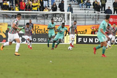 Fluminense, Florida Kupası 'nda 15 Ocak 2018' de Orlando Florida 'da oynanan Spektrum Stadyumu' nda Barcelona SC 'ye karşı..